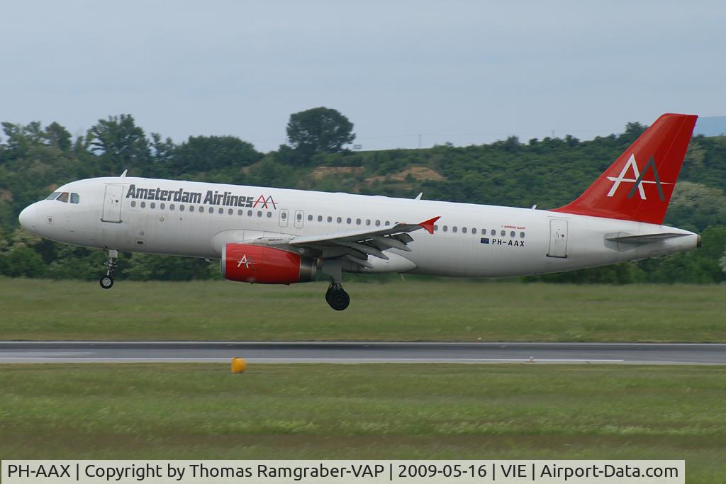 PH-AAX, 1993 Airbus A320-231 C/N 430, Amsterdam Airlines Airbus A320