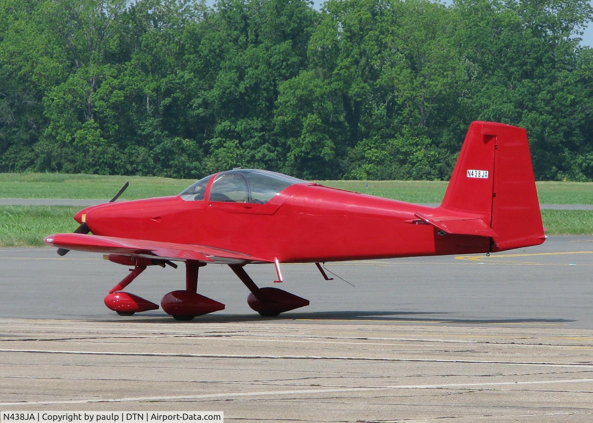 N438JA, 2007 Vans RV-7A C/N 70998, At Downtown Shreveport.