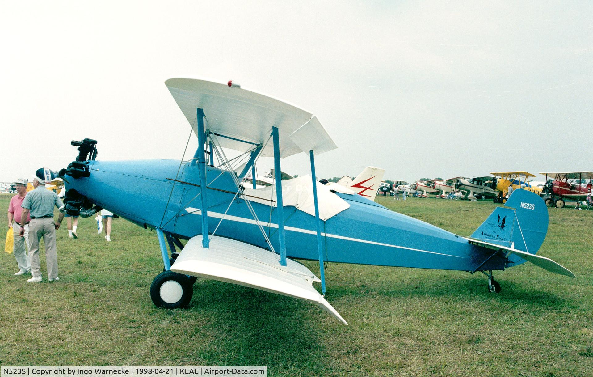 N523S, Roos American Eagle 129 C/N 393, American Eagle 129 at Sun 'n Fun 1998, Lakeland FL
