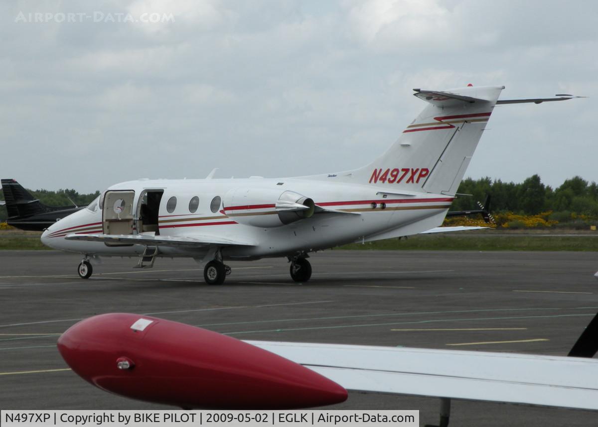 N497XP, 2006 Raytheon 400A BeechJet C/N RK-497, PARKED UP ON SLOT 4