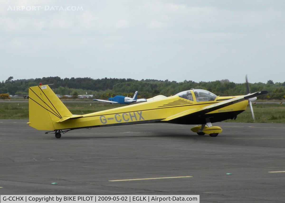G-CCHX, 2003 Scheibe SF-25C Falke C/N 44694, VISITING MOTOR GLIDER