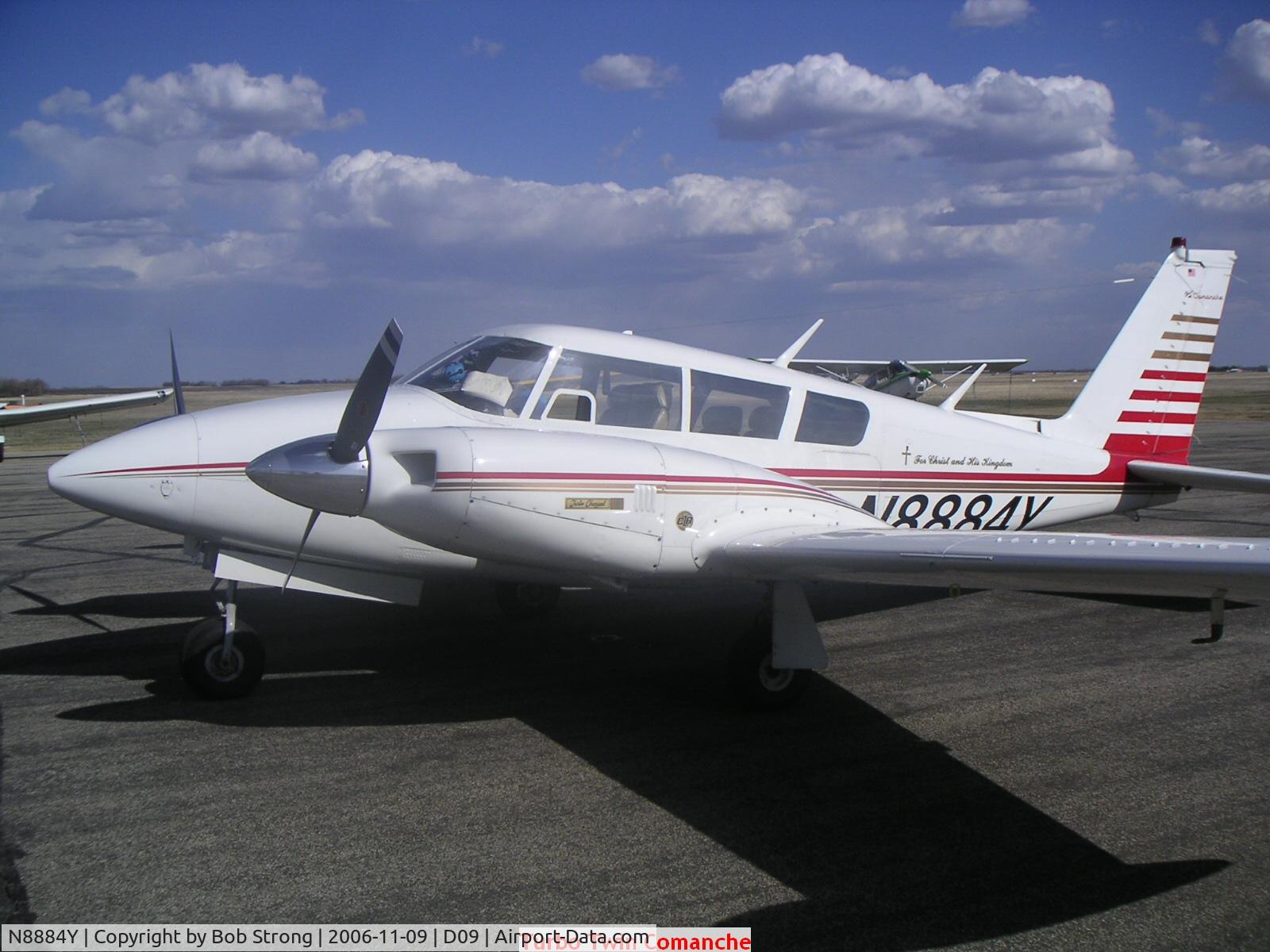 N8884Y, 1970 Piper PA-39 C/N 39-46, On ramp, Bottineau, North Dakota
