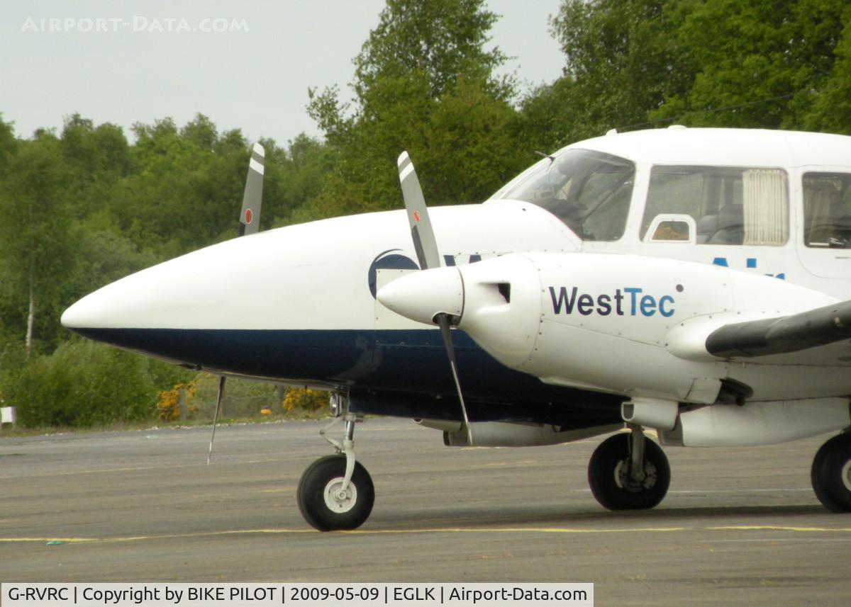 G-RVRC, 1974 Piper PA-23-250 Aztec E C/N 27-7405336, PARKED UP IN SLOT 4