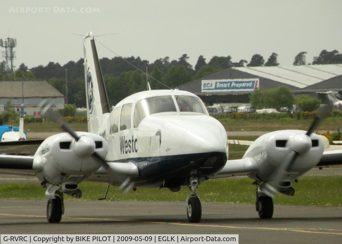 G-RVRC, 1974 Piper PA-23-250 Aztec E C/N 27-7405336, THIS AIRCRAFT HAS REPLACEMENT PANELS EITHER SIDE OF THE NOSE
