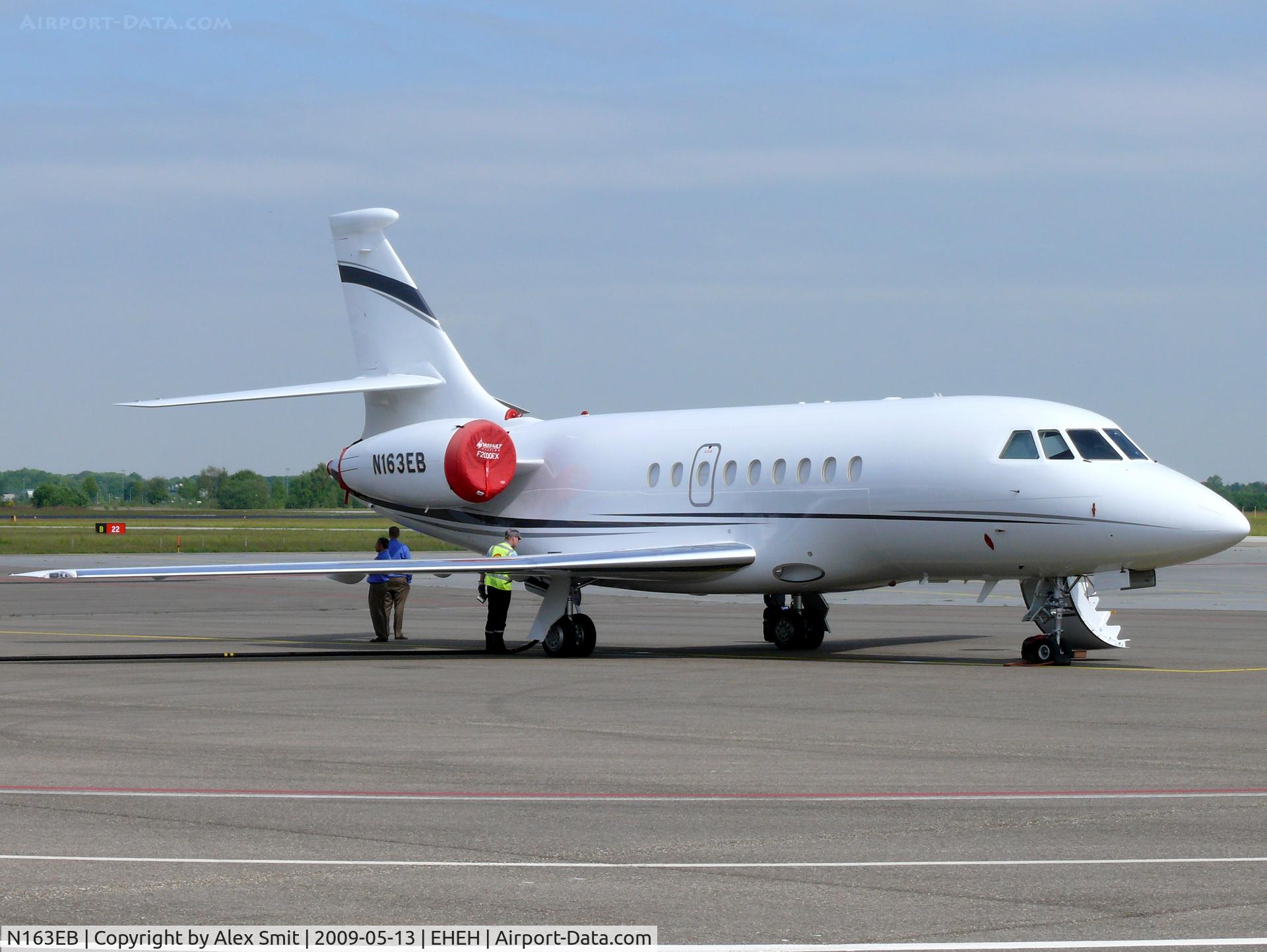 N163EB, 2004 Dassault Falcon 2000EX C/N 36, Dassault Falcon 2000EX N163EB PCS Aviation Services