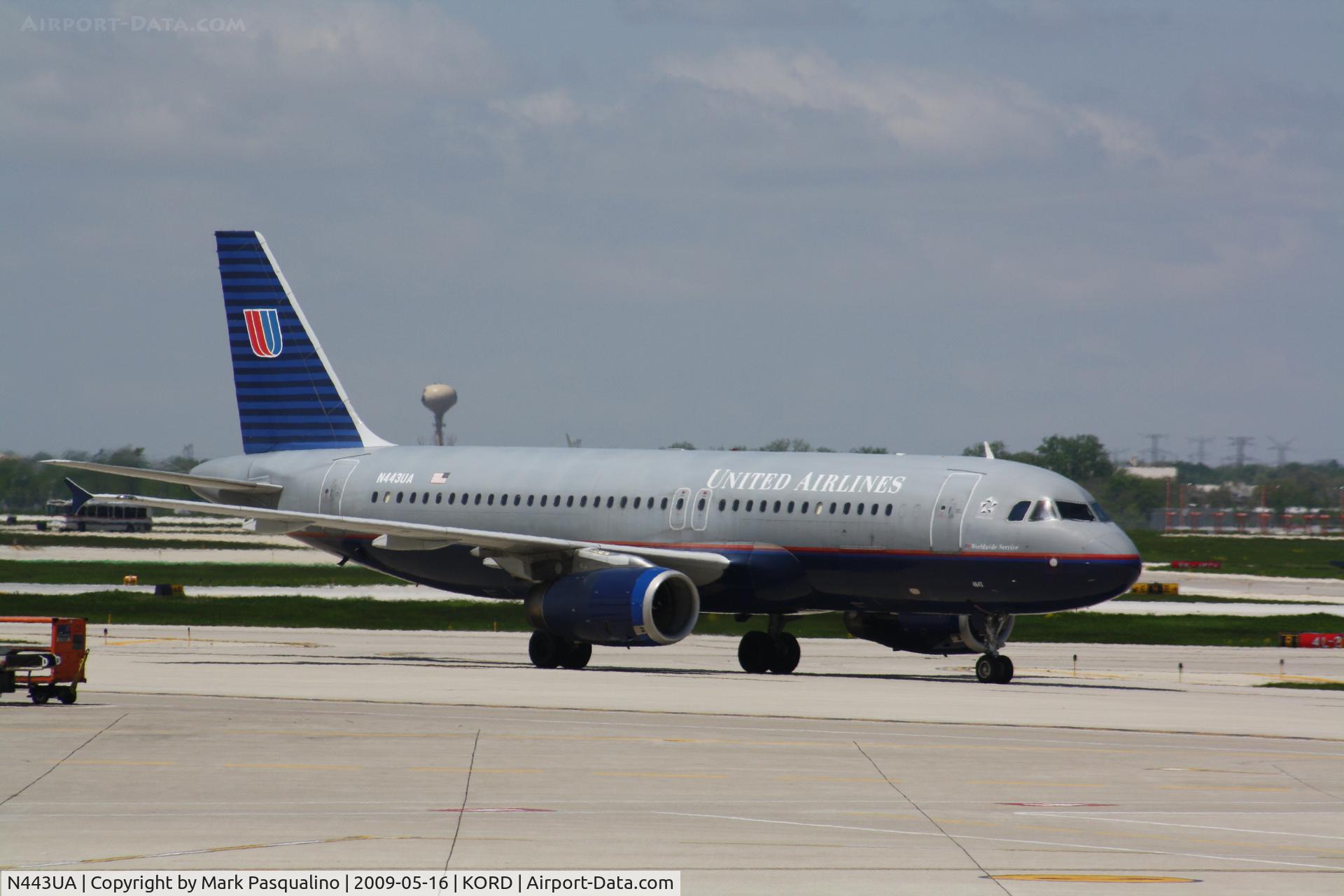 N443UA, 1998 Airbus A320-232 C/N 820, Airbus A320