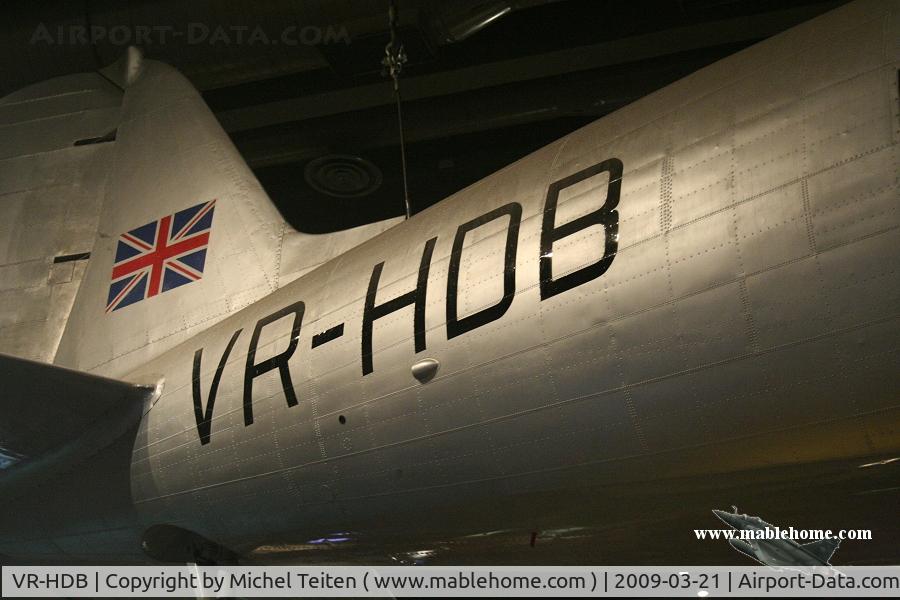 VR-HDB, 1941 Douglas DC-3A-360 (C-47) C/N 4423, 