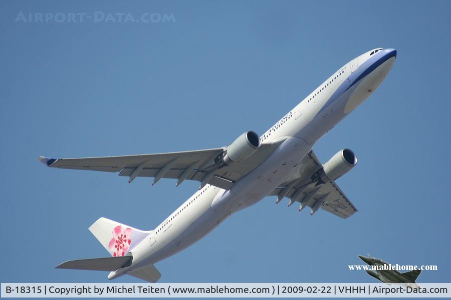 B-18315, 2007 Airbus A330-302 C/N 823, China Airlines