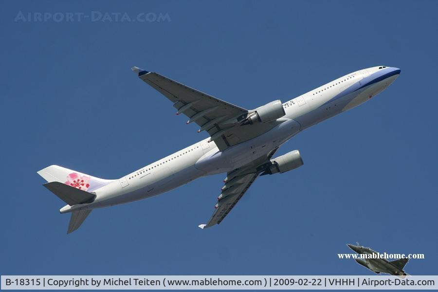 B-18315, 2007 Airbus A330-302 C/N 823, China Airlines
