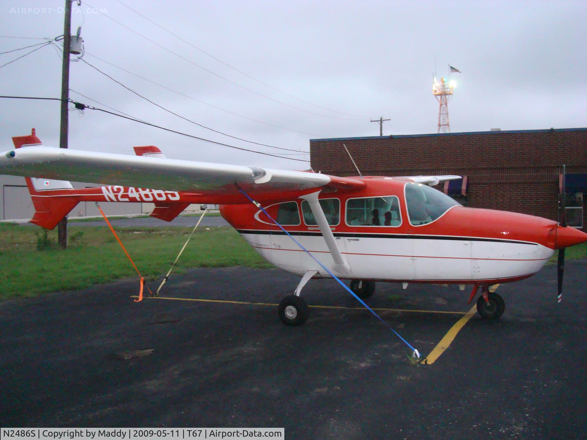 N2486S, 1967 Cessna 337C Super Skymaster C/N 337-0786, on Hicks Airfield