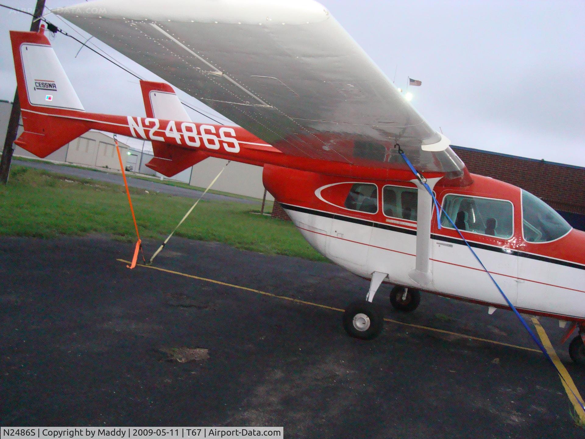 N2486S, 1967 Cessna 337C Super Skymaster C/N 337-0786, on Hicks Airfield