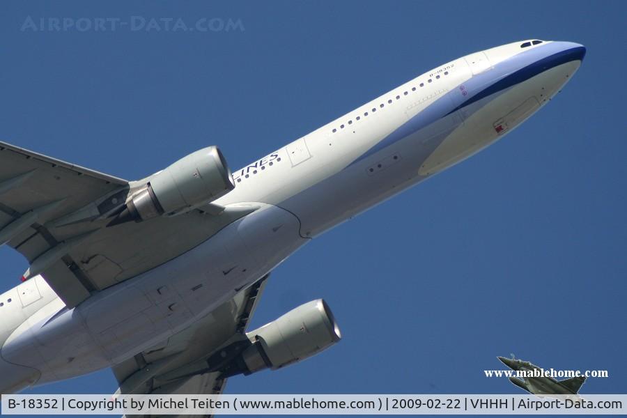 B-18352, 2007 Airbus A330-302 C/N 805, China Airlines