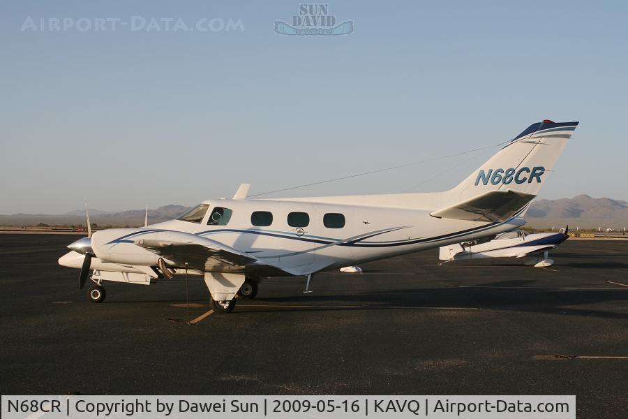 N68CR, 1972 Beech A60 C/N P-211, KAVQ