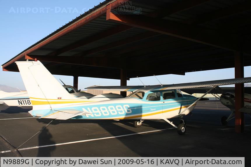 N9889G, 1971 Cessna 172L C/N 17259789, KAVQ