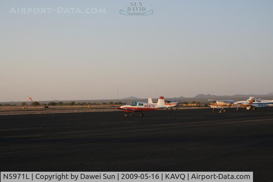 N5971L, 1969 American AA-1 Yankee C/N AA1-0271, KAVQ