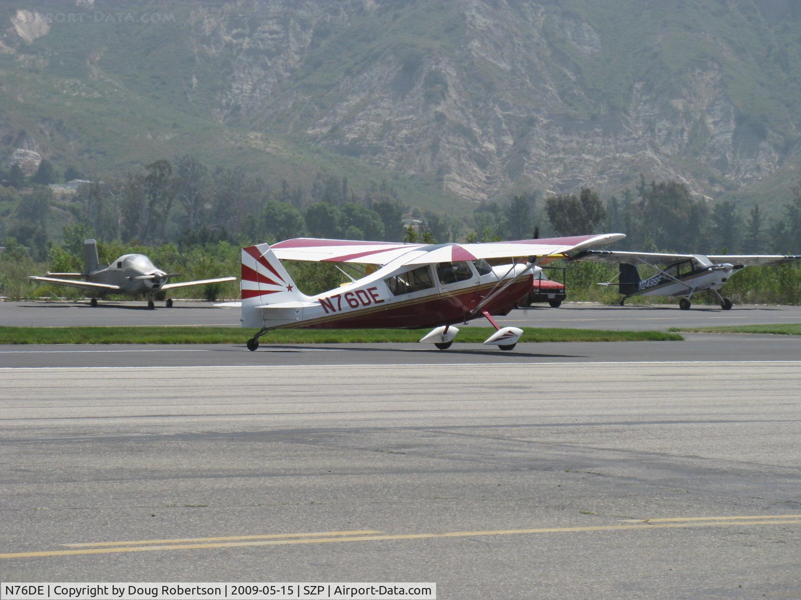 N76DE, 2007 American Champion 7GCAA Adventure Citabria C/N 513-2007, 2007 American Champion 7GCAA ADVENTURE, Lycoming O-320-B2B 160 Hp, touch & go Rwy 22