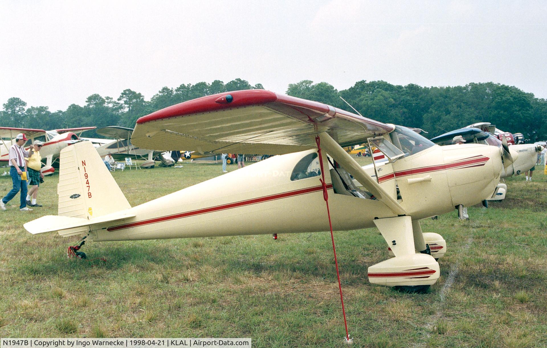 N1947B, 1948 Luscombe 8F Silvaire C/N 6374, Luscombe 8F Silvaire 90 at Sun 'n Fun 1998, Lakeland FL