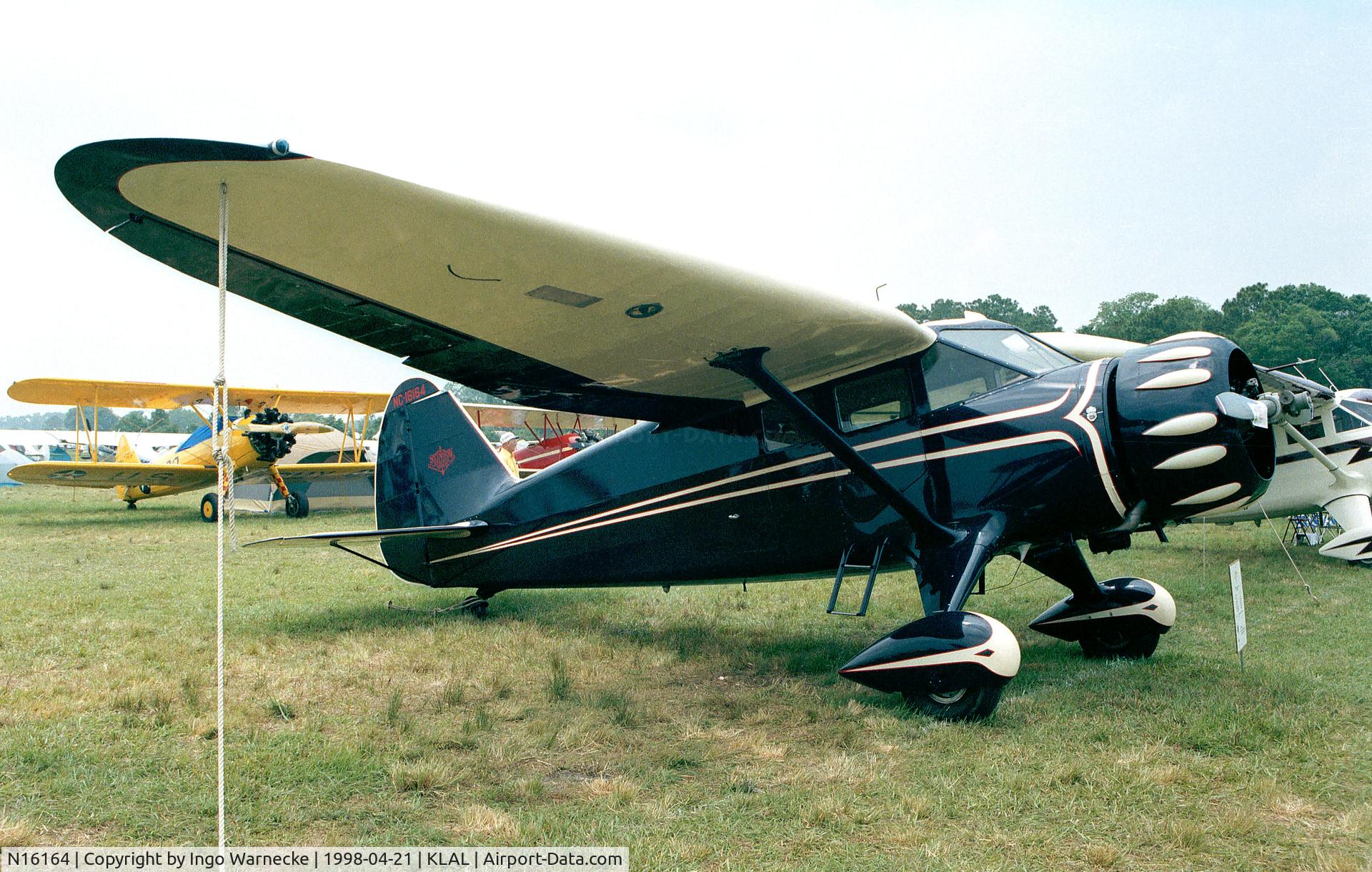 N16164, 1936 Stinson SR-8E Reliant C/N 9737, Stinson SR-8E Reliant at Sun 'n Fun 1998, Lakeland FL