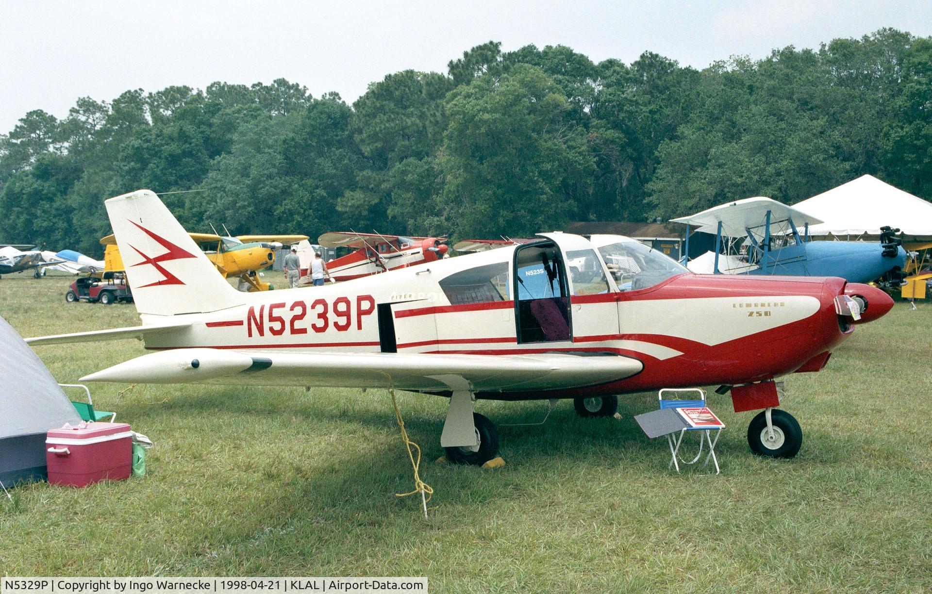 N5329P, 1958 Piper PA-24-250 Comanche C/N 24-373, Piper PA-24-250 Comanche at Sun 'n Fun 1998, Lakeland FL