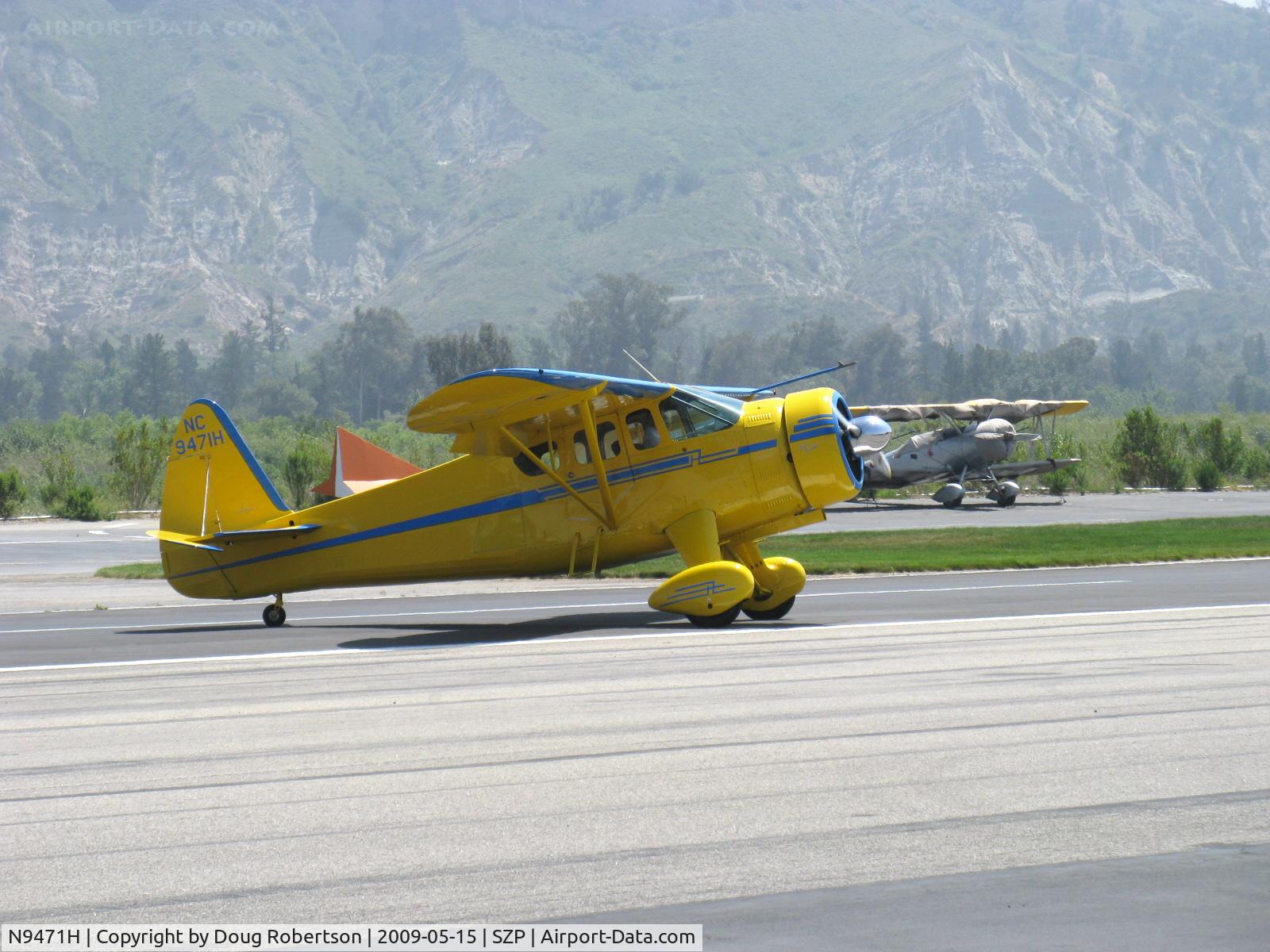 N9471H, Howard Aircraft DGA-15P C/N 813, Howard DGA-15P 'Best Buddy', P&W R-985 Wasp Jr. 450 H, taxi