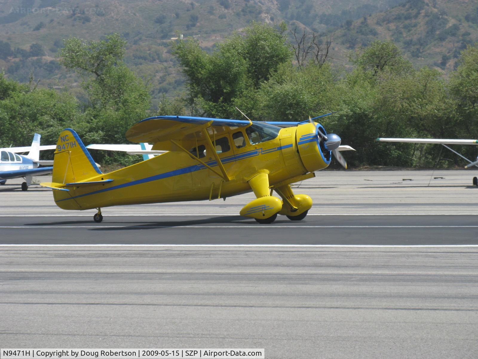 N9471H, Howard Aircraft DGA-15P C/N 813, Howard DGA-15P 'Best Buddy', P&W R-985 Wasp Jr. 450 H, landing roll Rwy 22