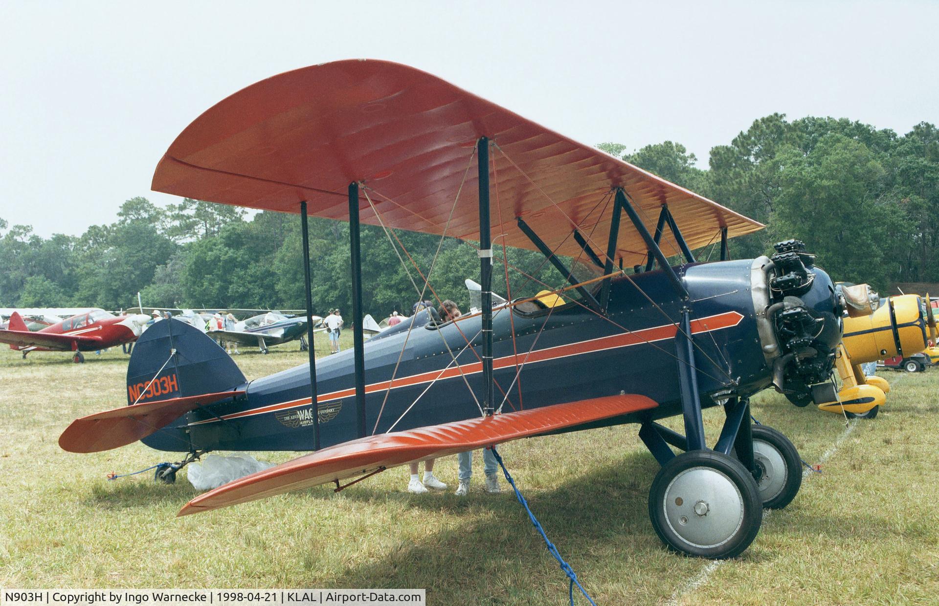 N903H, 1929 Waco GXE C/N 2037, Waco GXE at Sun 'n Fun 1998, Lakeland FL