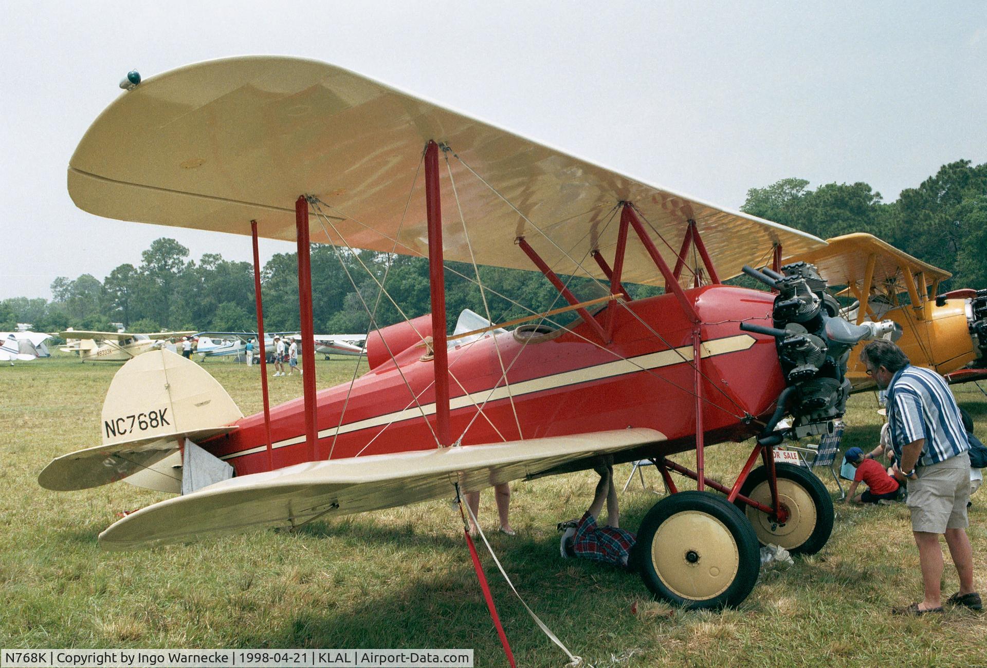 N768K, 1929 Waco ASO C/N A162, Waco ASO at Sun 'n Fun 1998, Lakeland FL