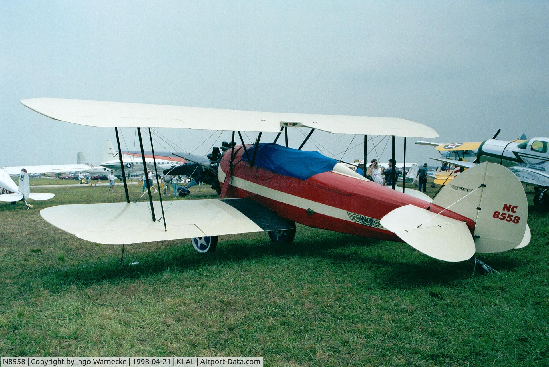 N8558, 1929 Waco DSO C/N A-77, Waco DSO at Sun 'n Fun 1998, Lakeland FL