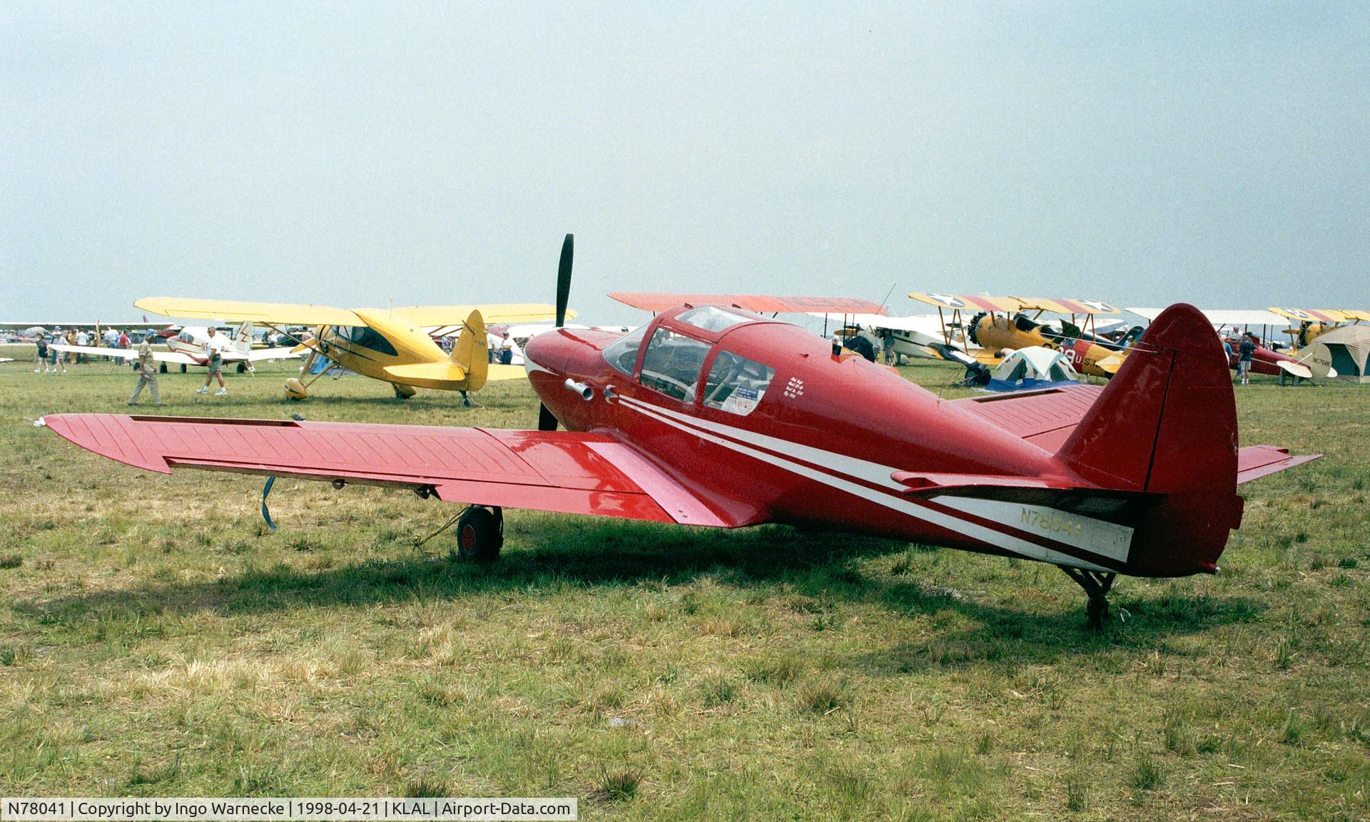 N78041, 1946 Globe GC-1B Swift C/N 2041, Globe GC-1B Swift at Sun 'n Fun 1998, Lakeland FL