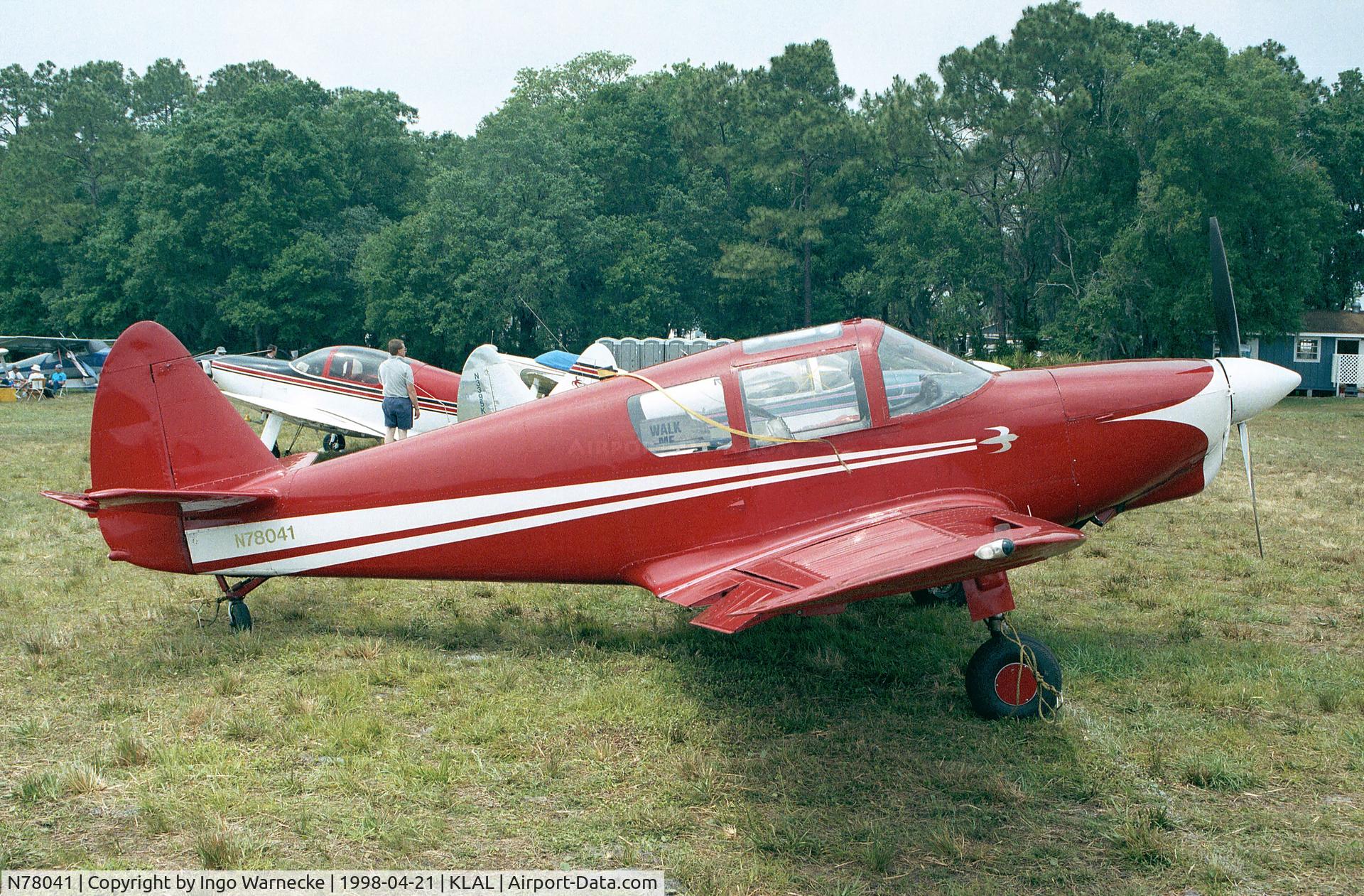 N78041, 1946 Globe GC-1B Swift C/N 2041, Globe GC-1B Swift at Sun 'n Fun 1998, Lakeland FL