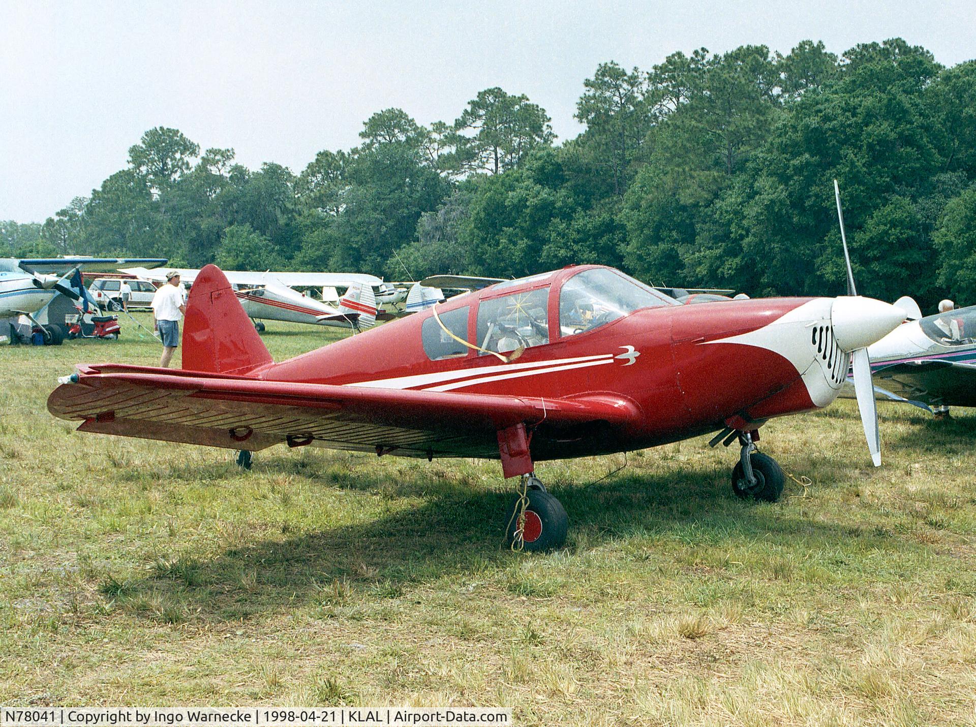 N78041, 1946 Globe GC-1B Swift C/N 2041, Globe GC-1B Swift at Sun 'n Fun 1998, Lakeland FL