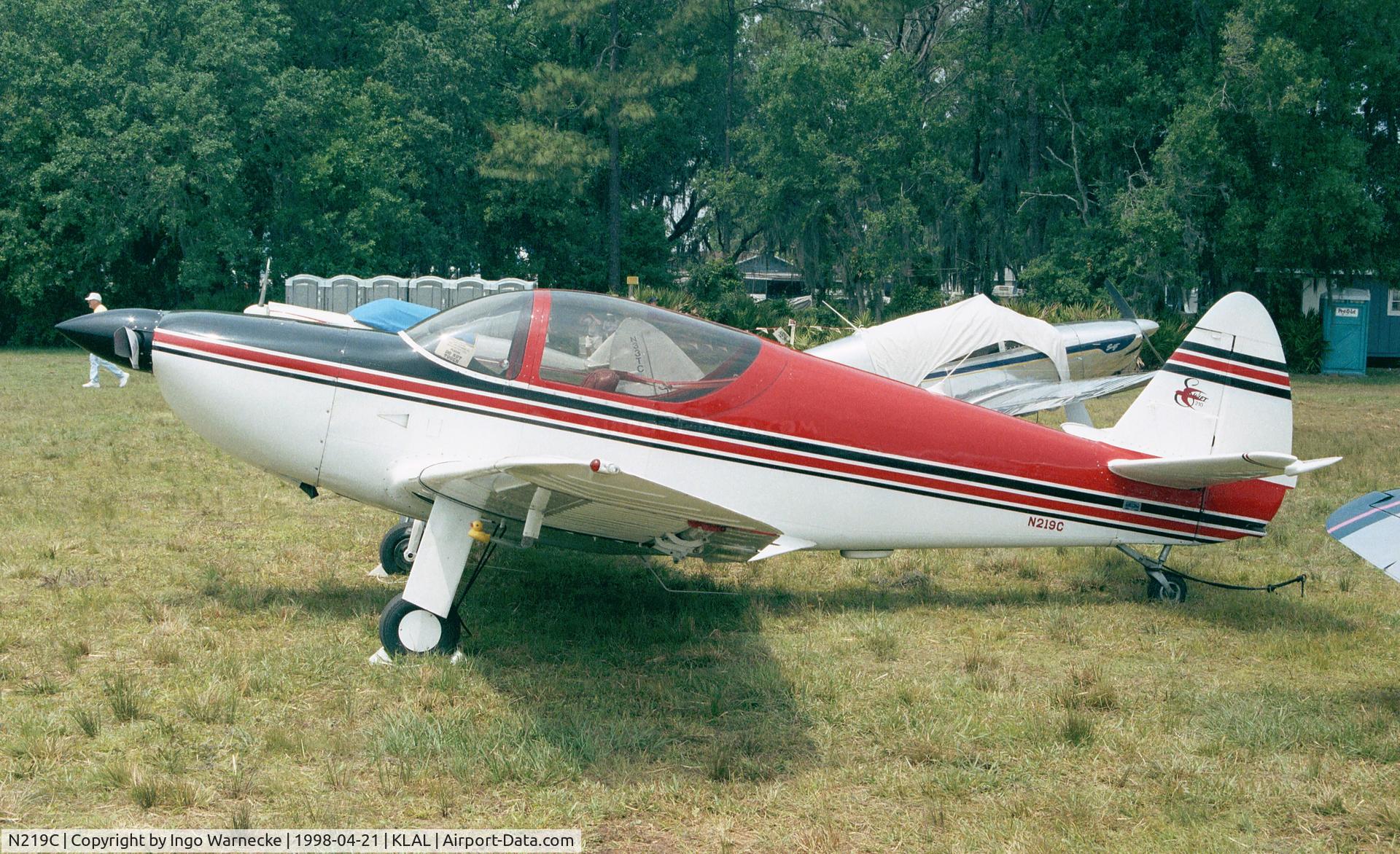 N219C, 1946 Globe GC-1B Swift C/N 183, Globe GC-1B Swift at Sun 'n Fun 1998, Lakeland FL
