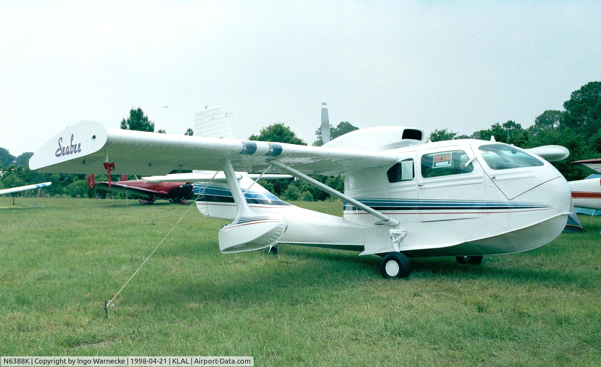 N6388K, 1947 Republic RC-3 Seabee C/N 617, Republic RC-3 Seabee at Sun 'n Fun 1998, Lakeland FL