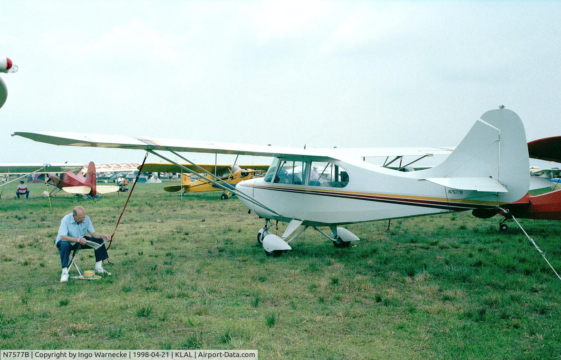 N7577B, 1957 Champion 7FC C/N 7FC-80, Champion 7FC at Sun 'n Fun 1998, Lakeland FL