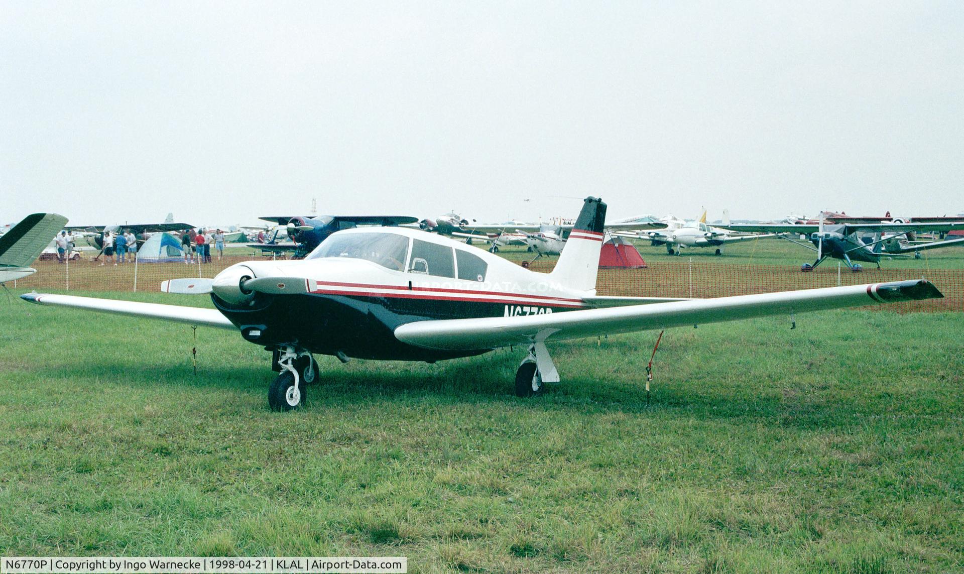 N6770P, 1960 Piper PA-24-250 Comanche C/N 24-1901, Piper PA-24-250 Comanche at Sun 'n Fun 1998, Lakeland FL