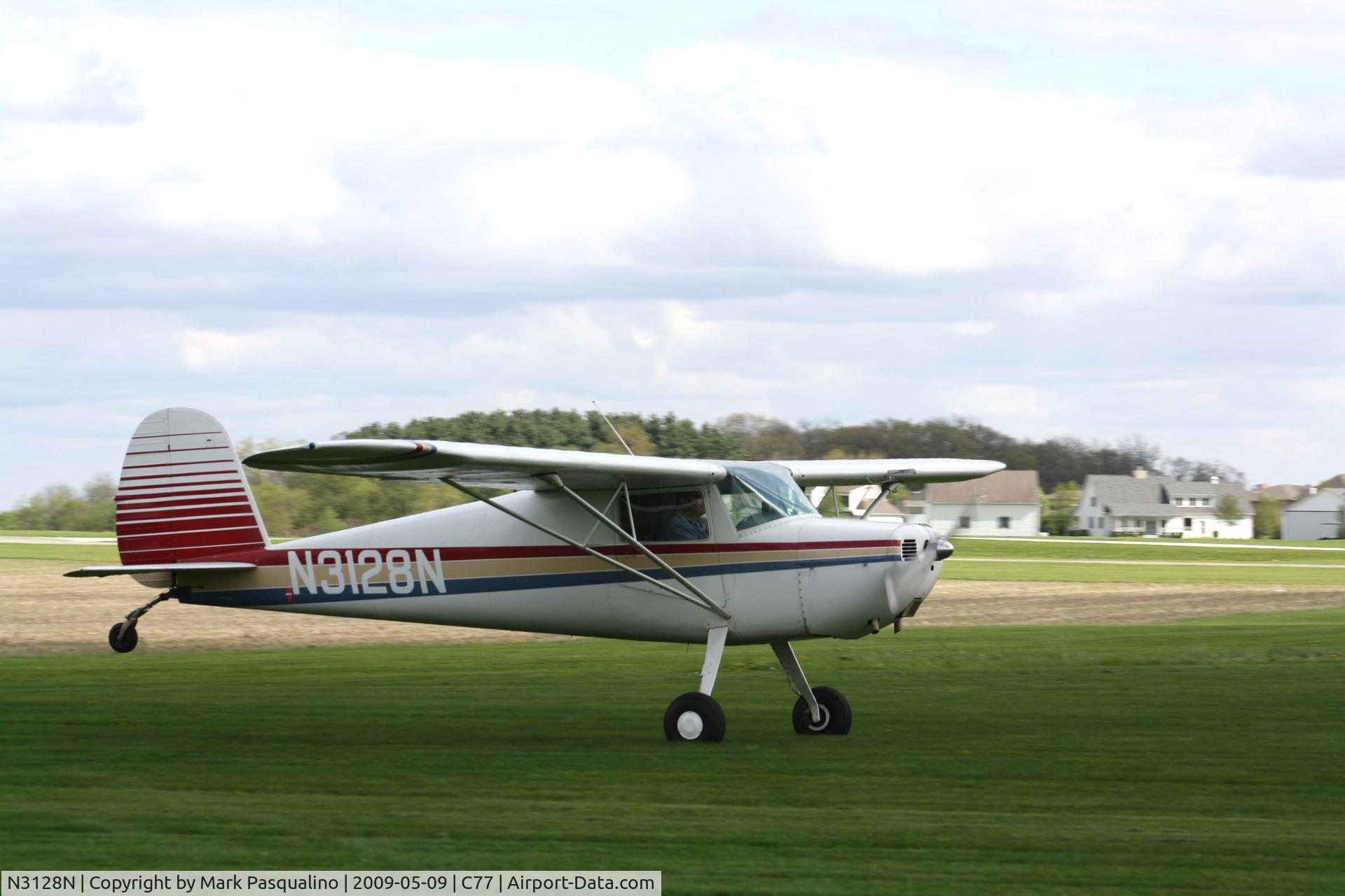 N3128N, 1947 Cessna 120 C/N 13386, Cessna 120