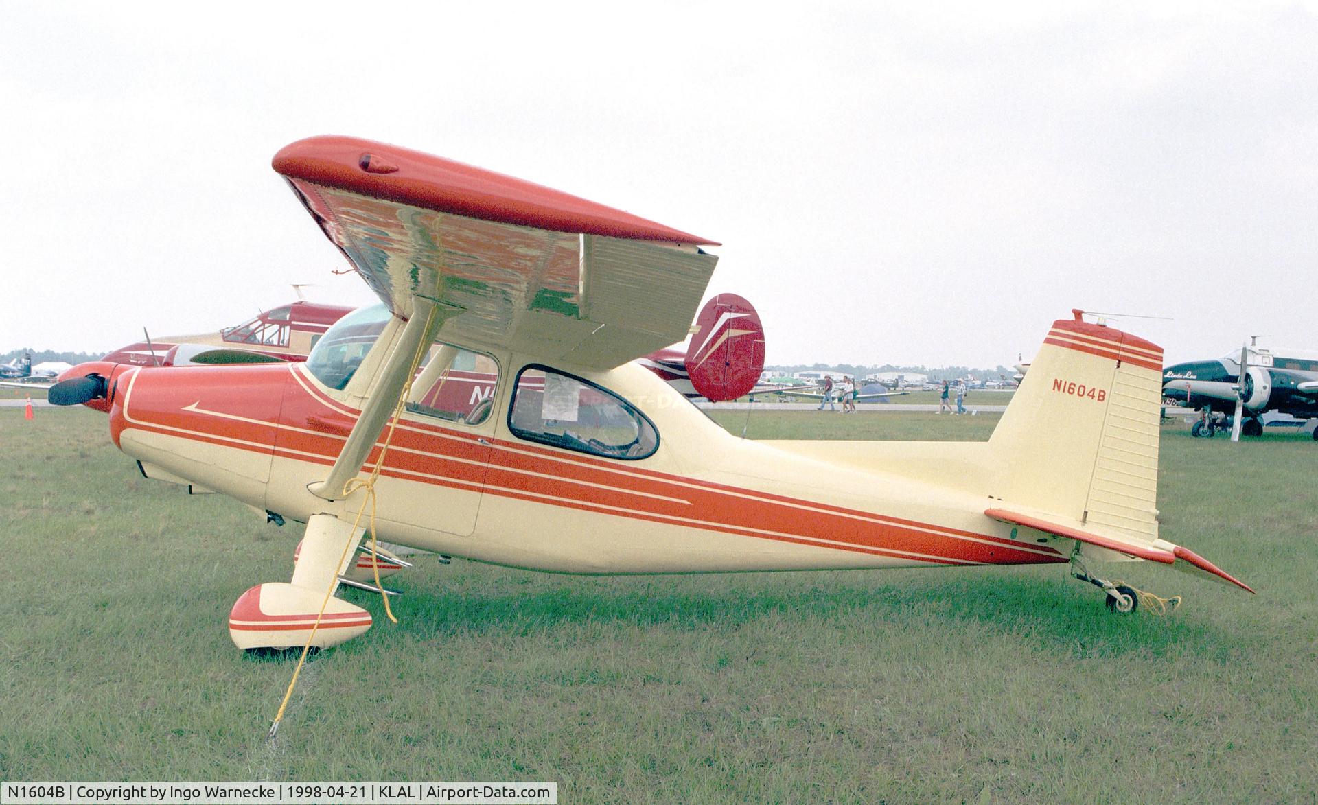 N1604B, 1948 Luscombe 11A Sedan C/N 11-5, Luscombe 11A at Sun 'n Fun 1998, Lakeland FL