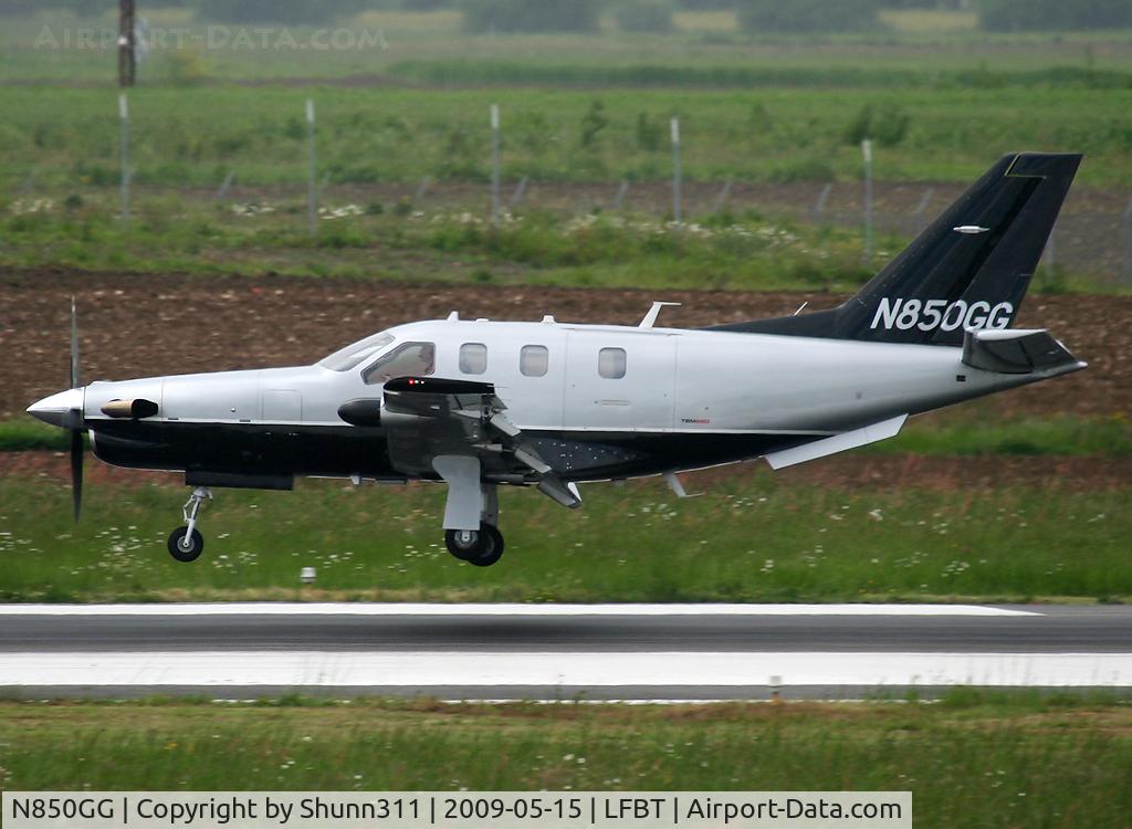 N850GG, 2008 Socata TBM-700 (850) C/N 479, Landing rwy 20