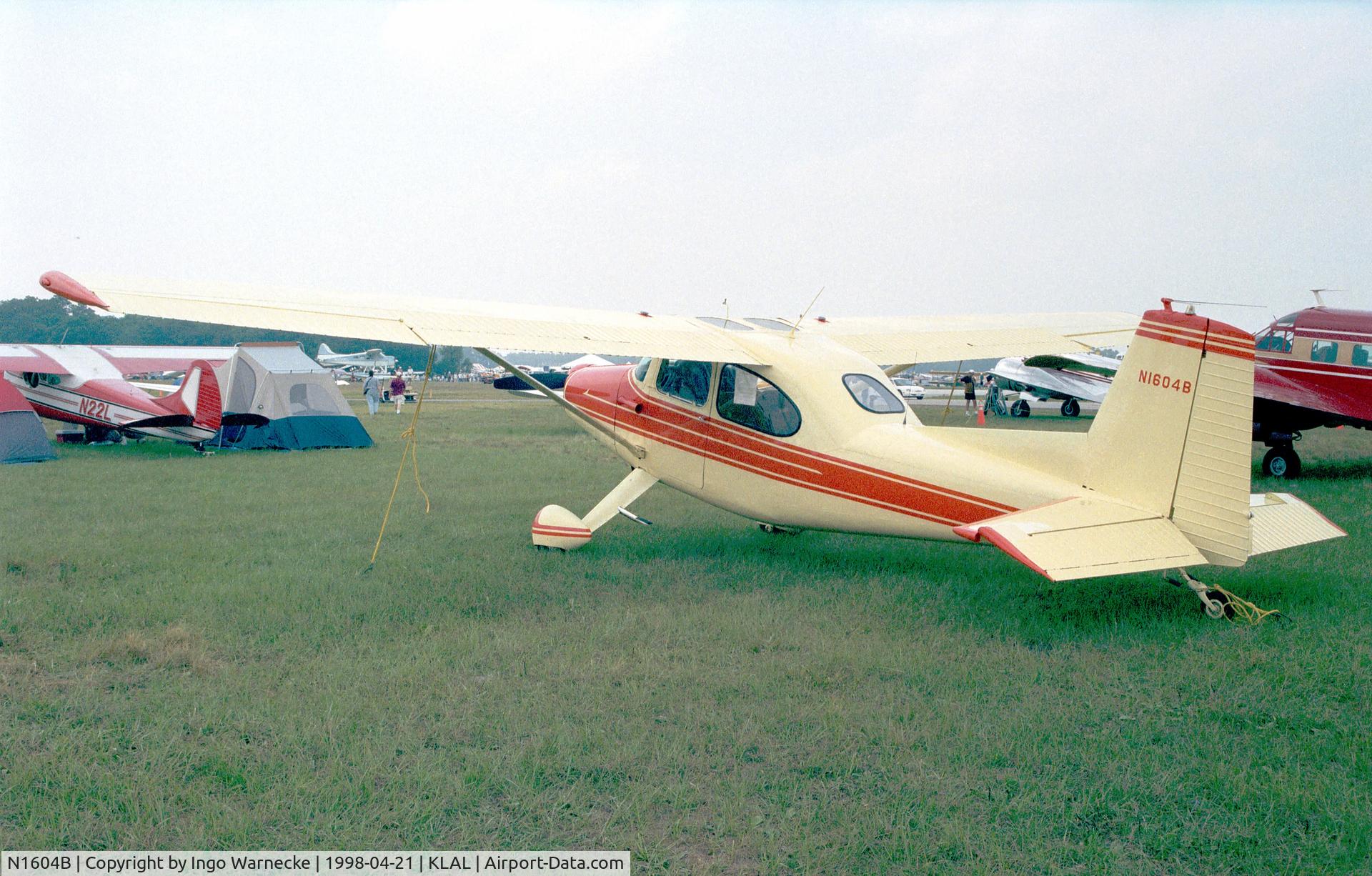 N1604B, 1948 Luscombe 11A Sedan C/N 11-5, Luscombe 11A at Sun 'n Fun 1998, Lakeland FL