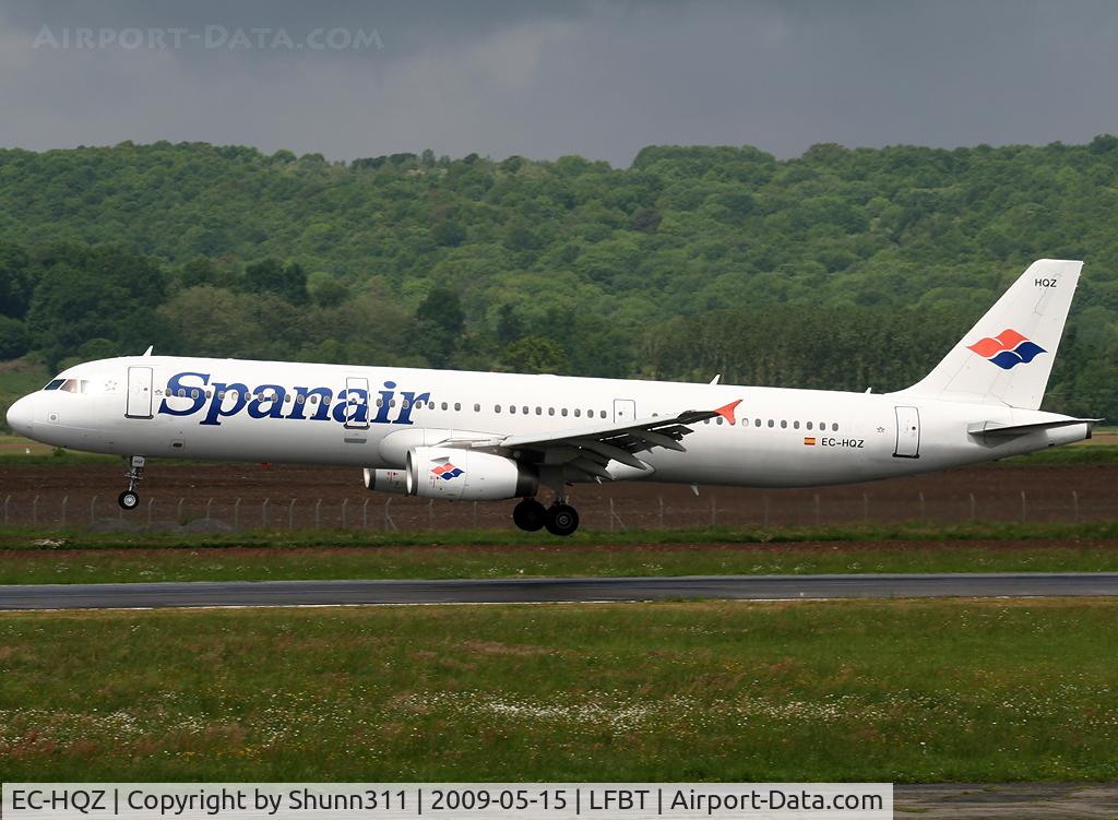 EC-HQZ, 2000 Airbus A321-231 C/N 1333, Landing rwy 20