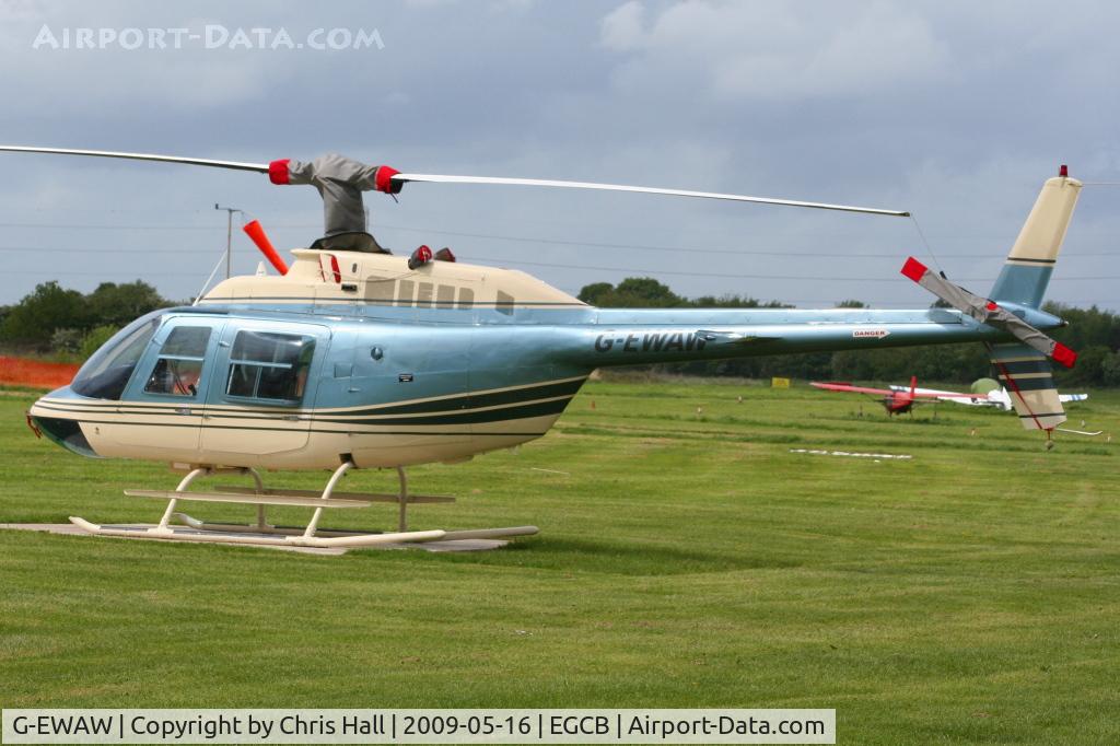 G-EWAW, 1987 Bell 206B-3 JetRanger III C/N 3955, Barton Fly-in and Open Day
