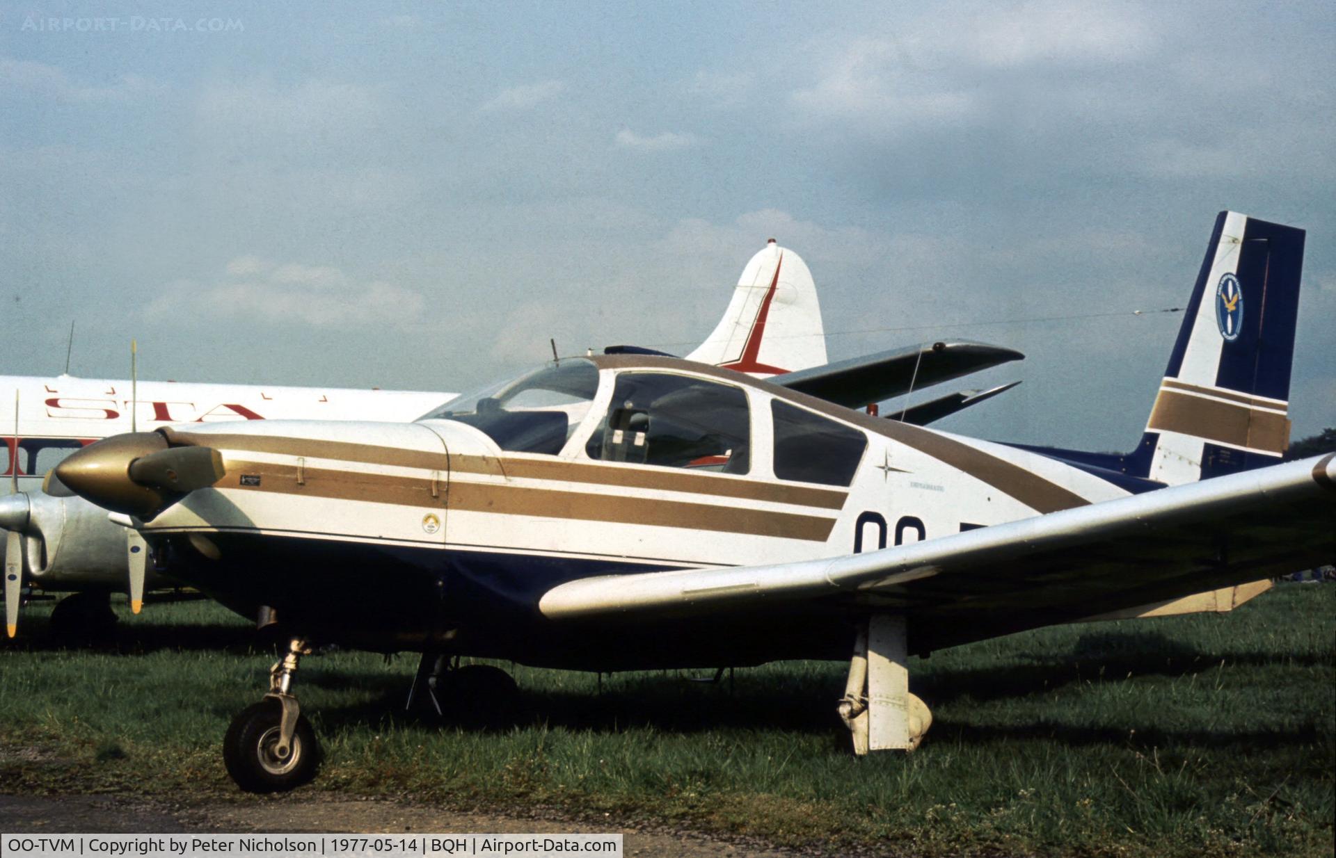 OO-TVM, 1972 Socata ST-10 Diplomate C/N 144, This Diplomate was present at the 1977 Biggin Hill Air Fair.