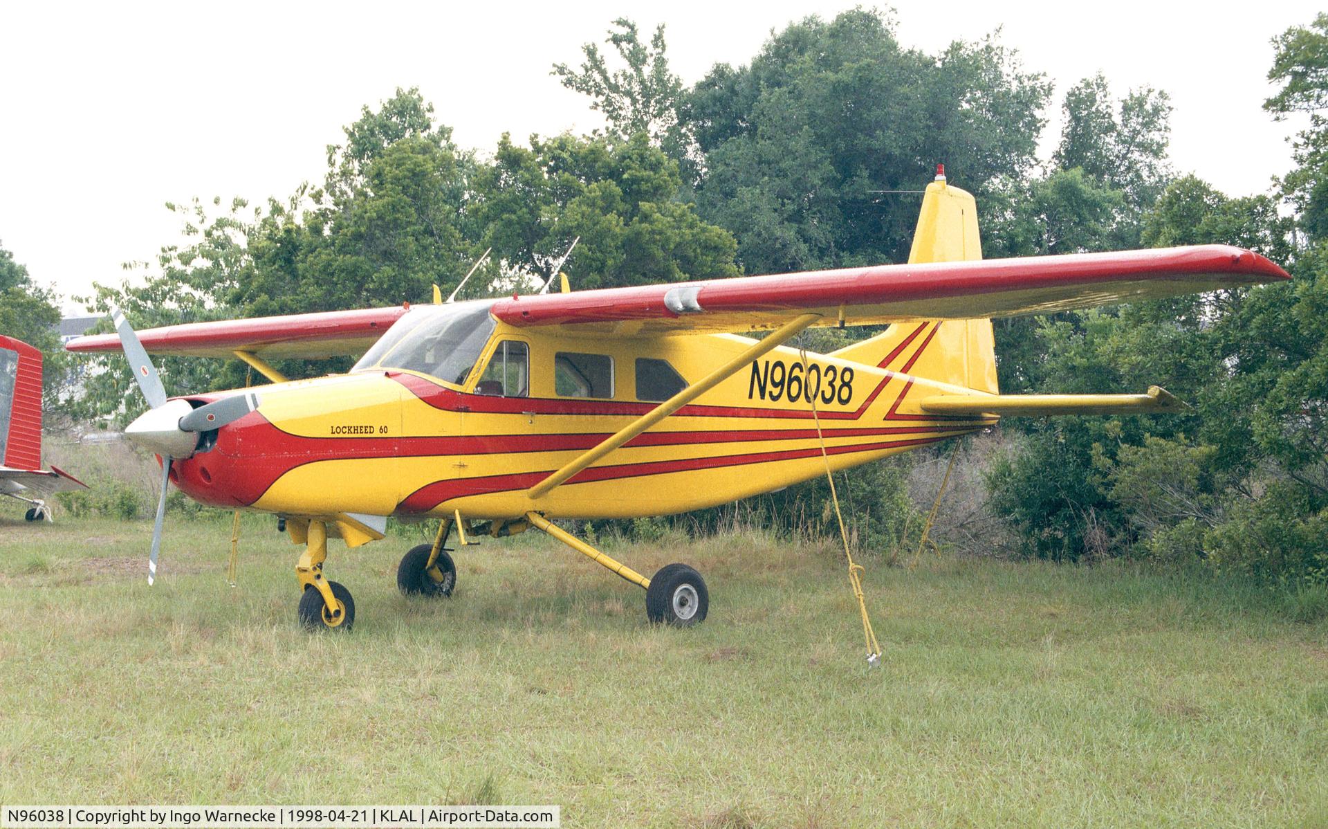 N96038, Macchi AL-60F-5 Trojan C/N 53-6233, Macchi AL-60-F5 (Lockheed 60) at Sun 'n Fun 1998, Lakeland FL