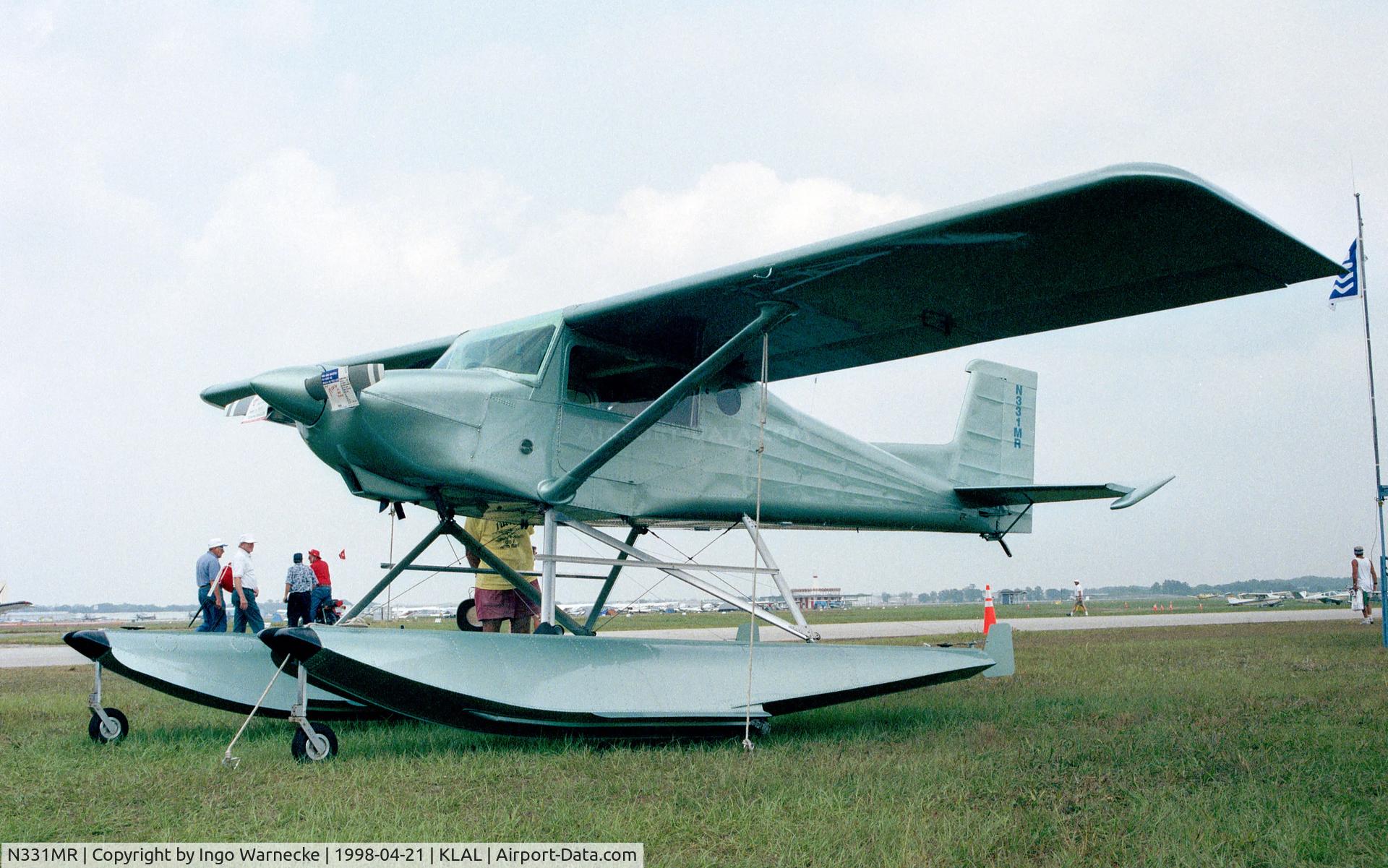 N331MR, 1996 Murphy Rebel C/N 331, Murphy Rebel on amphibious floats at Sun 'n Fun 1998, Lakeland FL