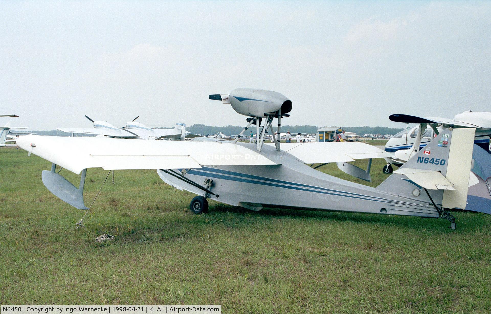 N6450, 1977 Volmer B1 C/N 125, Volmer B1 at Sun 'n Fun 1998, Lakeland FL
