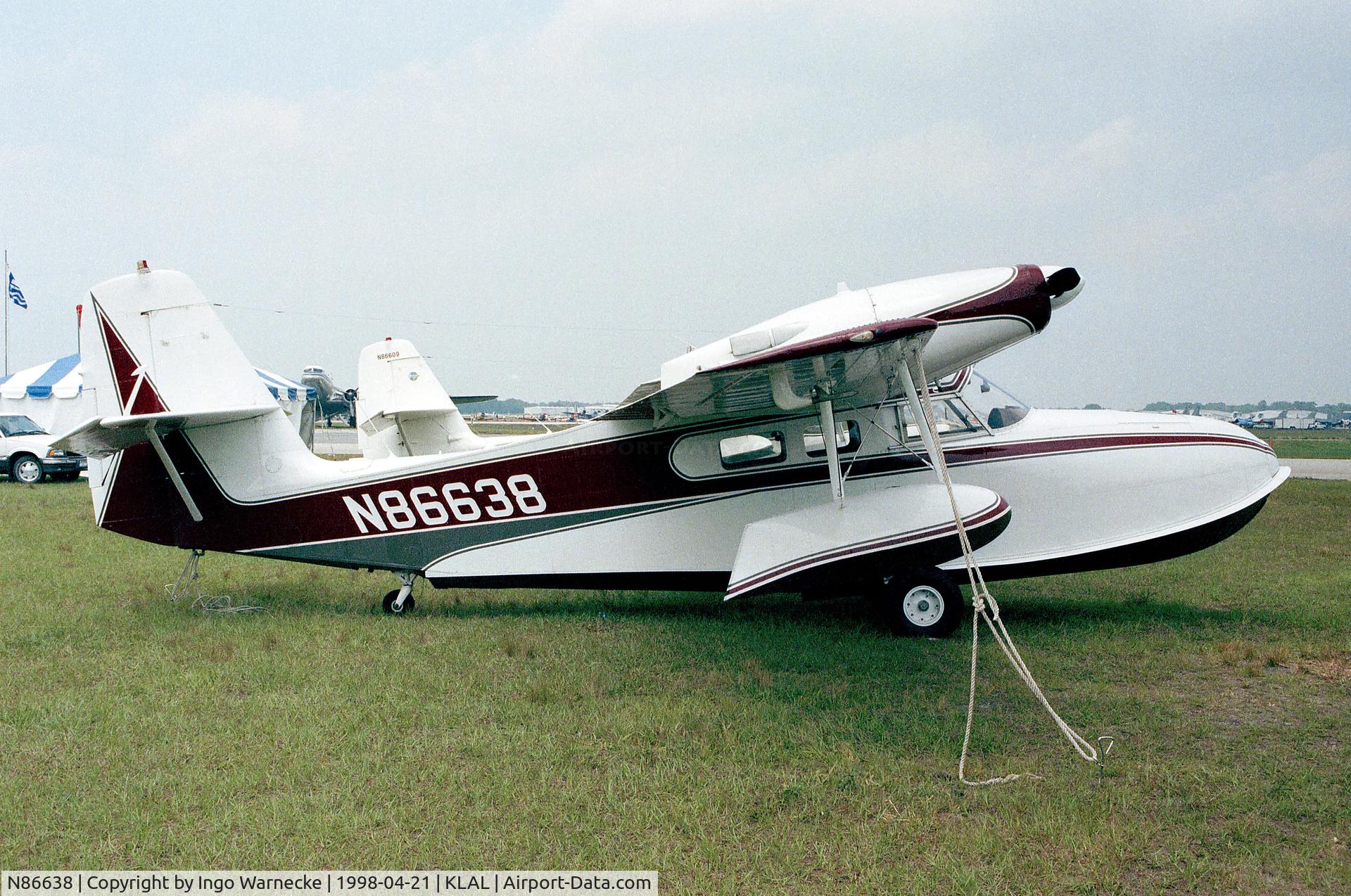 N86638, 1946 Grumman G-44A Widgeon C/N 1464, Grumman G-44A Gosling at Sun 'n Fun 1998, Lakeland FL
