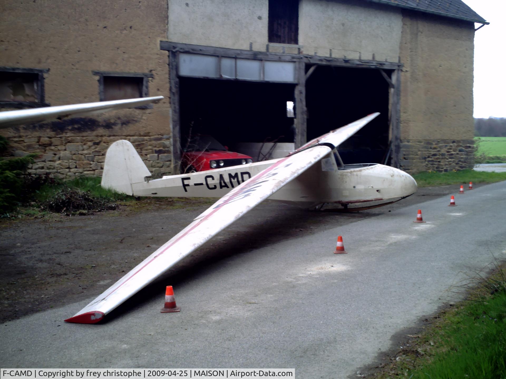 F-CAMD, Scheibe (Avialsa) A-60 Fauconnet C/N 2, planeur fauconnet n° 2