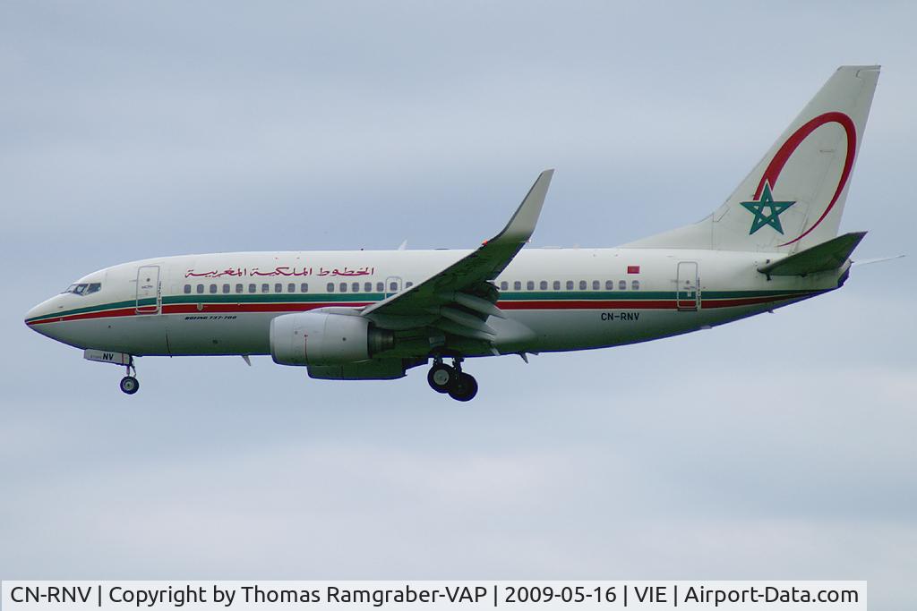 CN-RNV, 2002 Boeing 737-7B6 C/N 28988, Royal Air Maroc Boeing 737-700