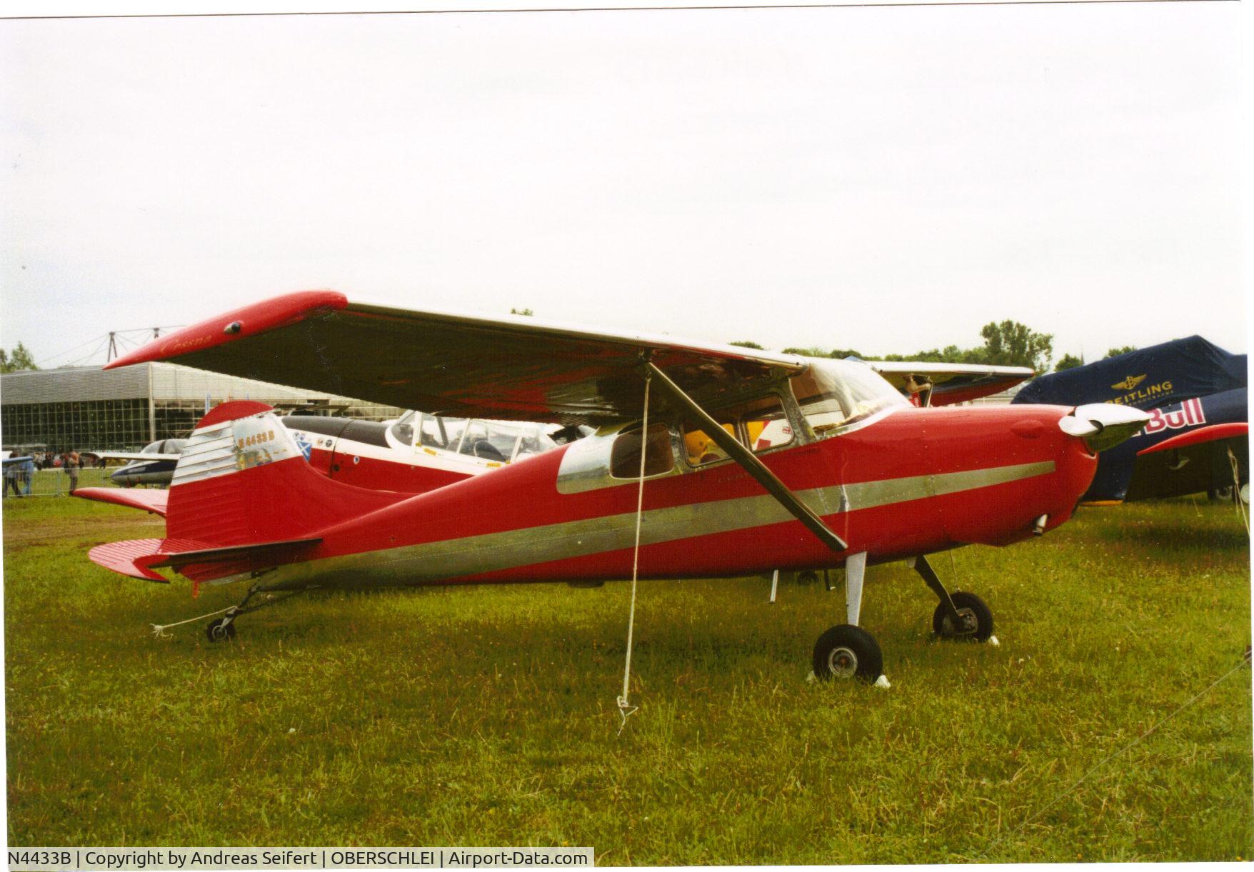 N4433B, 1955 Cessna 170B C/N 26777, Oberschleissheim