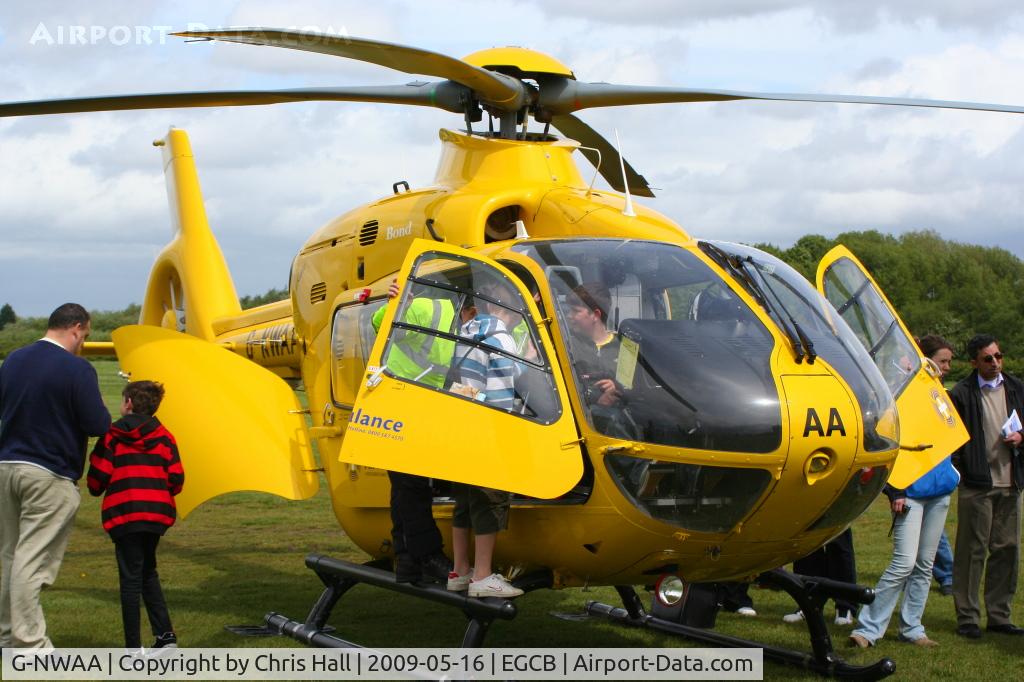 G-NWAA, 2005 Eurocopter EC-135T-2 C/N 0427, North West Air Ambulance at the Barton Fly-in and Open Day